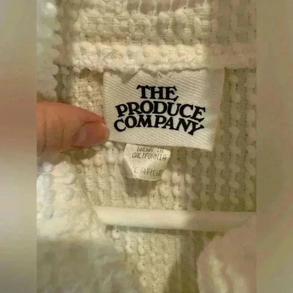 The Produce Company‎ Women’s Vintage Long Sleeves Button Pockets Jacket Size L - Picture 4 of 8